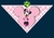 Bandanas luxo com o tema do Mickey e Minnie para pet shop