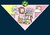 Bandanas luxo com o tema do Bobbie Goods para pet shop