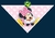 Bandanas luxo com o tema do Mickey e Minnie para pet shop