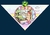 Bandanas luxo com o tema do Bobbie Goods para pet shop