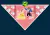 Bandana Luxo com o tema de A Bela e Fera para pet shop