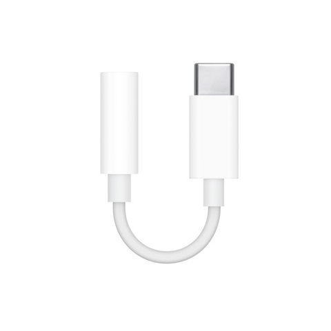 Adaptador Apple Auriculares USB-C to Headphone Jack