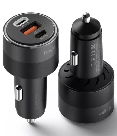 Cargador Ringke para auto car fast charger 3-port - comprar online
