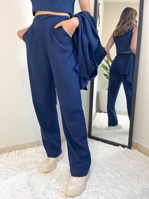 Calça águia marinho