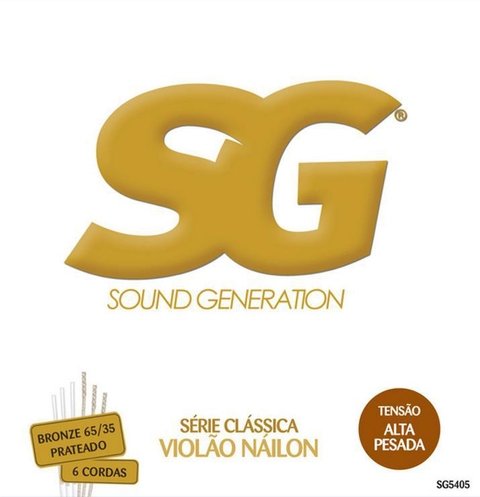 Encordoamento Violão Nylon - Sg - Tensão Alta