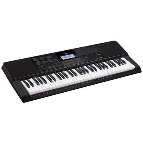 Teclado Casio Ct-X700 61 Teclas Sensitivas C/ Fonte Bivolt