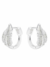 Aros argollas con hoja en micropave