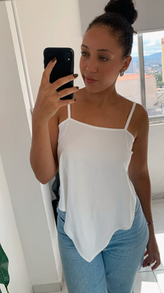 blusa assimétrica viscose - comprar online