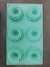 Molde cupcakes espiral silicona