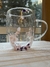 Taza de Doble Vidrio con Flores Secas - comprar online