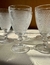 Set x4 Copas de vidrio texturadas con borde dorado - Noroc Home