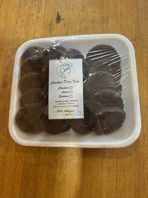 Crackers Keto con cacao "Gustazo" x 110 g