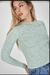 GLORIA REMERA CUELLO ALTO ML LANILLA