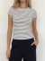 Remera Rayada Azul/Blanco
