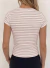 Remera Rayada Rosa/Blanco - comprar online