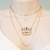 CHOKER RETANGULAR FINO - comprar online