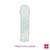CAPA EXTENSORA EM GEL TRANSPARENTE COM NÓDULOS MASSAGEADORES