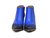 Botineta de cuero 691 azul y negro - CALZADOS OROUS®