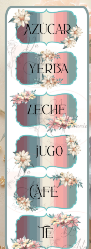 TRANSFER STICK CONDIMENTOS 001 10X30CM