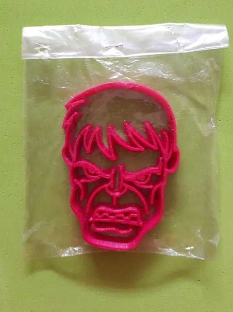 CORTANTE GALLETITAS "HULK"