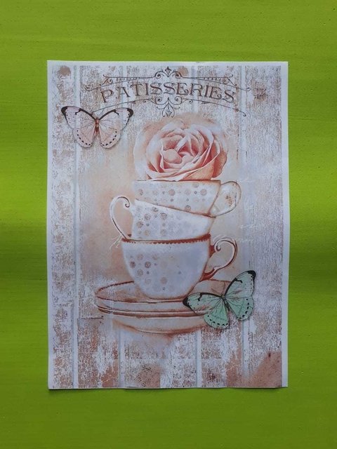 LAMINA DECOUPAGE DM002
