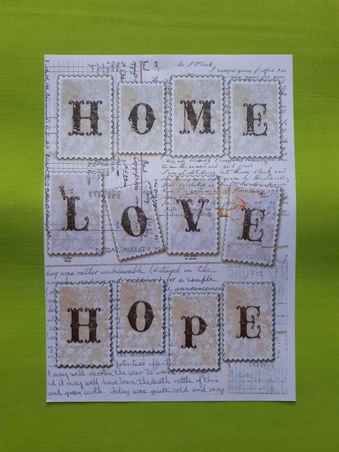 LAMINA DE DECOUPAGE DM004