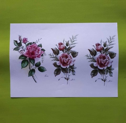 LAMINA DE DECOUPAGE DM005