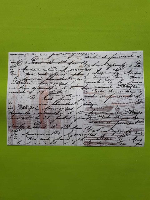 LAMINA DE DECOUPAGE DM030