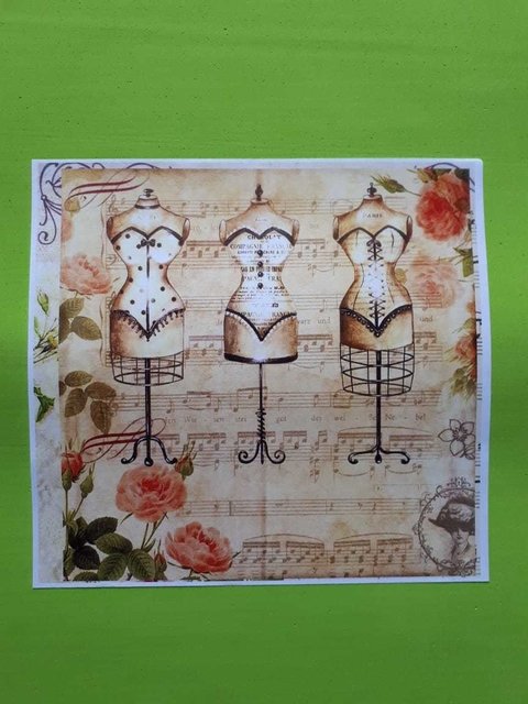 LAMINA DE DECOUPAGE DM033