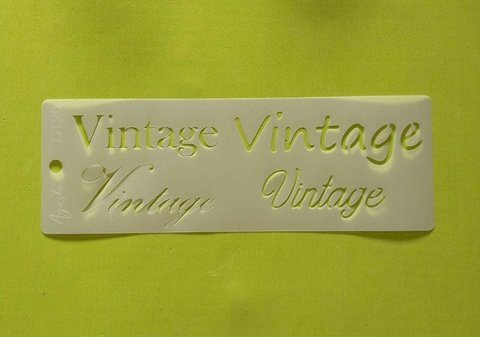 STENCIL AGOSTO DT17 10X30CM