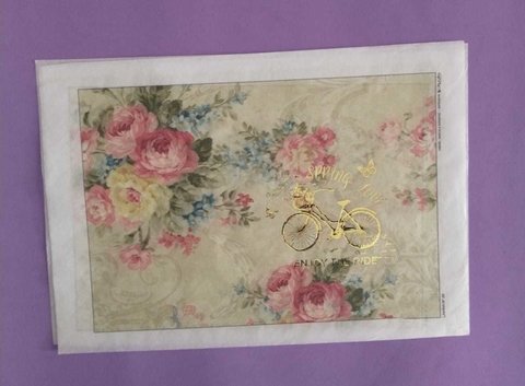 LAMINA DE SEDA EFECTO METALIZADO A4 CODIGO: 26