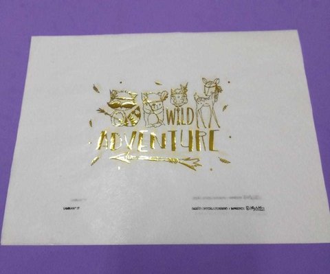 LAMINA DE SEDA EFECTO METALIZADO A5 15X20 CM CODIGO: 17