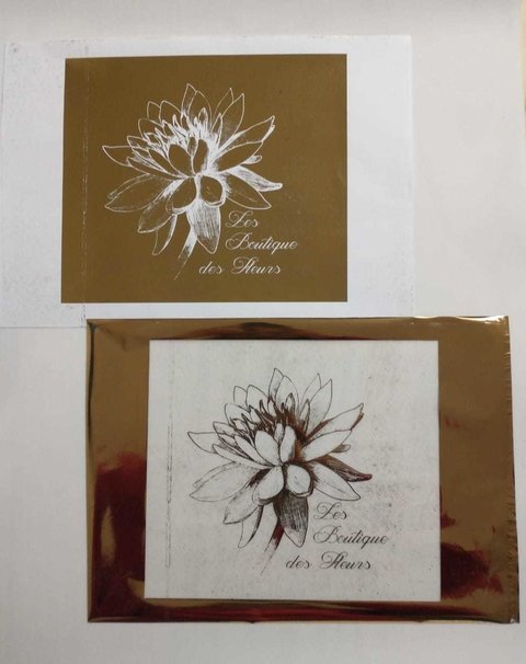 KIT FOIL GRABADO A4 006 ORO