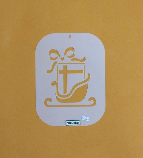 STENCIL 15X20CM PUNTO LASER T333NAV