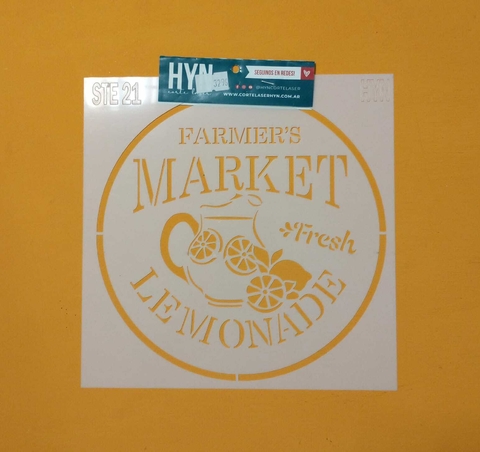 STENCIL 20X20CM STE021