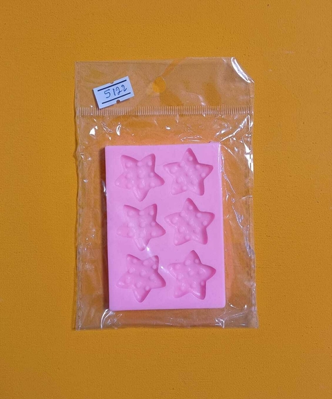 MOLDE DE SILICONA MINI GALLETITAS ESTRELLA