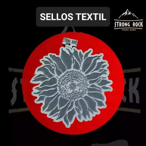 SELLO ESTAMPADOR TEXTIL 25X25 CM 089