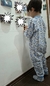 Pijama macacão infantil manga longa moletinho flanelado Vídeogame - loja online