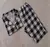 Conjunto de pijama xadrez azul 100% algodao feminino longo inverno.