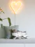 Letreiro Luminária Neon Led Coração Simples - comprar online
