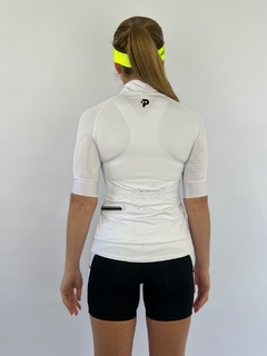 Camisa Pulse Fit White com amarelo - Pulse Runner