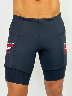 Bermuda compressão masculina 5 bolsos