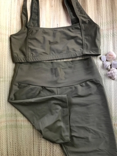 Conjunto deportivo top recto + biker - comprar online