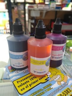 Tinta para recarga compatible hp y epson