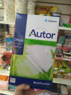 Resma Autor Oficio 75grs