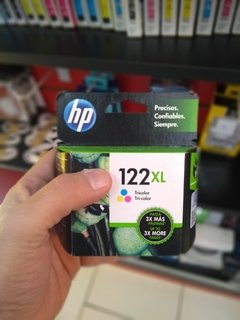 Cartucho Hp 122 XL tricolor