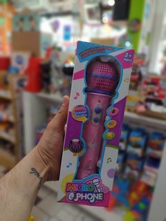 Micro Phone con luz y sonido