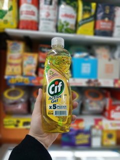 Detergente Cif Active Gel limón 300ml