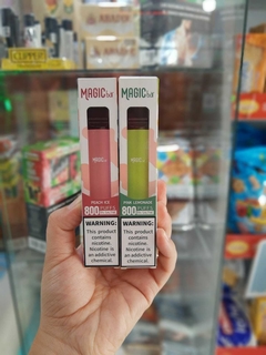 Vaper Magic bar 800 pitadas con sabores