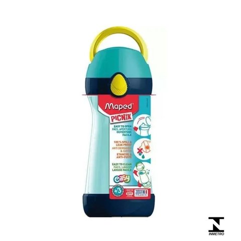Garrafa de Água Picnik Concept Azul e Verde 430ML - Maped